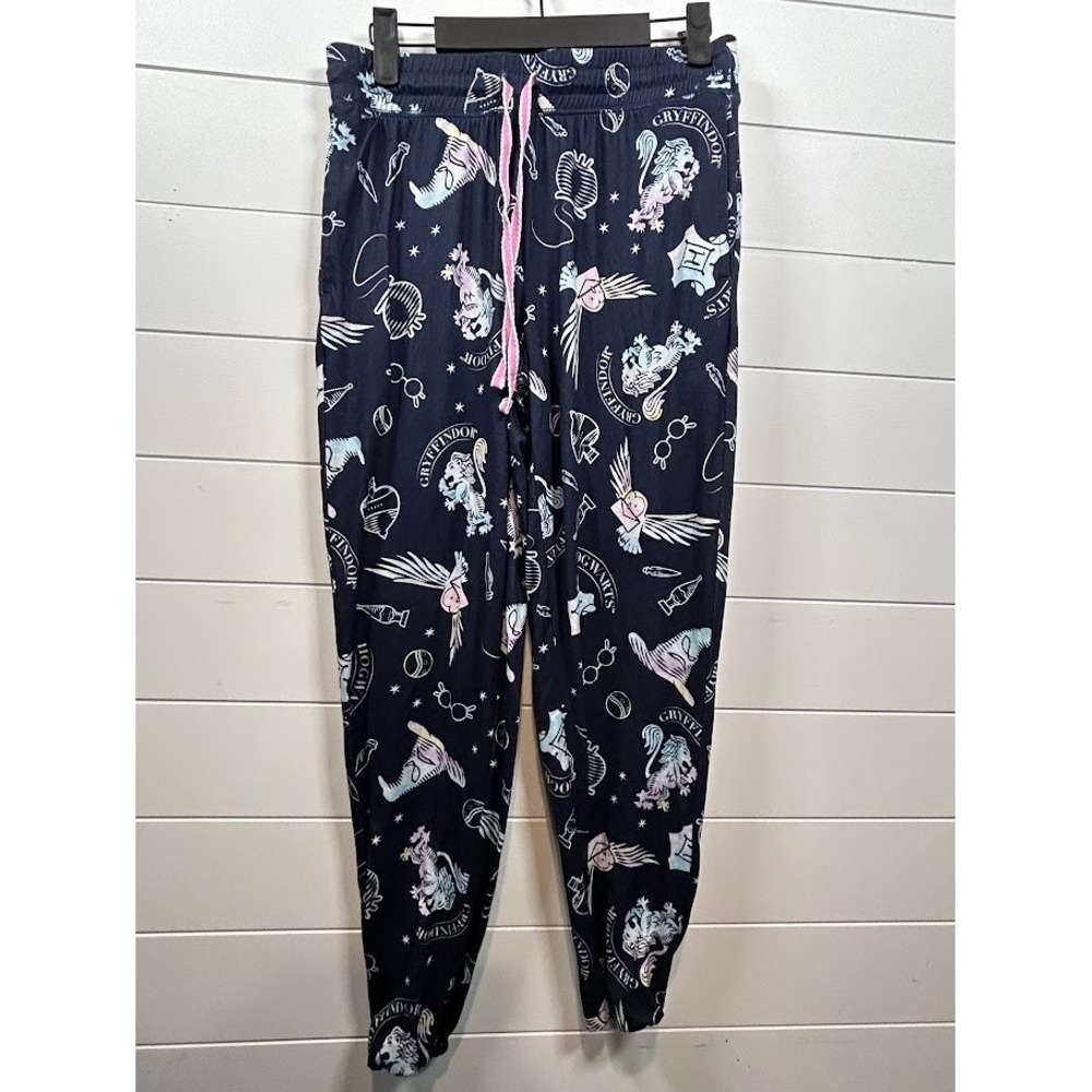 Harry Potter Gryffindor Jogger Pajama Pants Wizarding World X-Small XS
